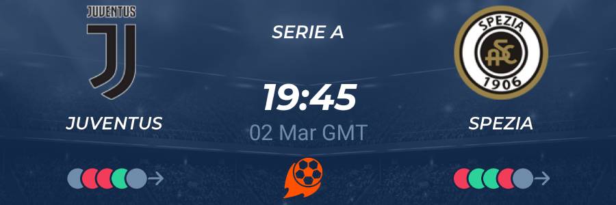 Juventus vs. Spezia 02/03/2021 Predictions, Betting Tips & Odds