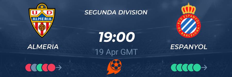 Almeria vs. Espanyol 19/04/2021 Prediction, Betting Tips & Odds