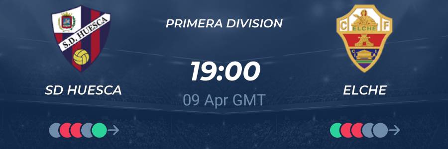 Huesca vs. Elche 09/04/2021 Predictions, Betting Tips & Odds ✅